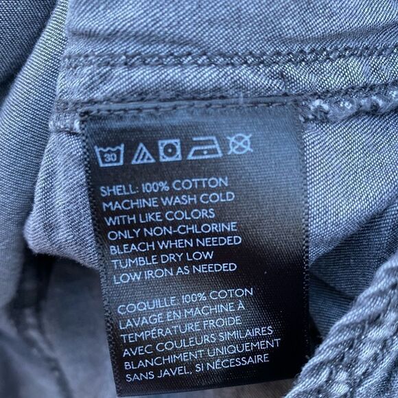 BDG Girls Small Chambray Shirt - Picture 7 of 8